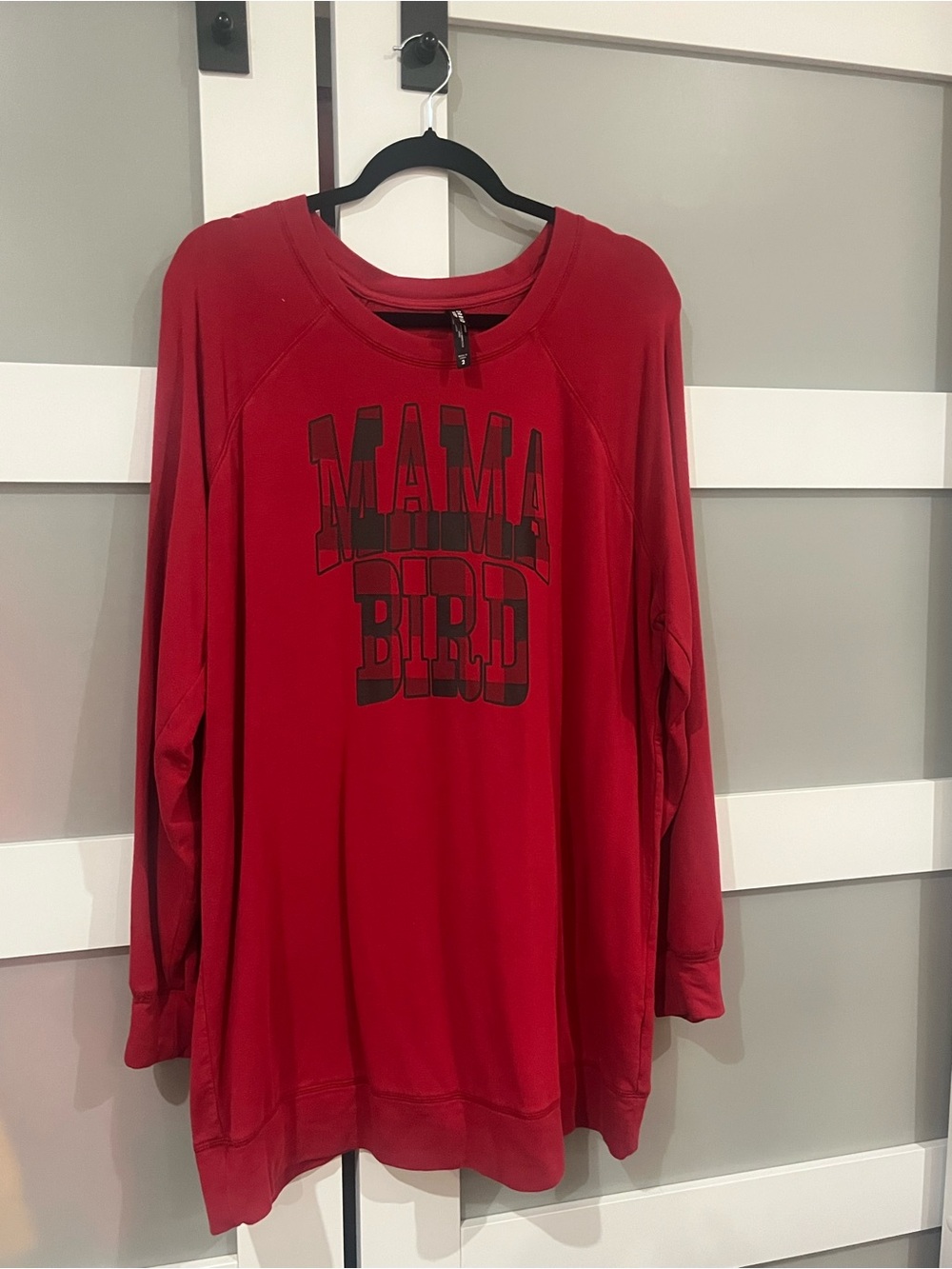 torrid Red "Mama Bird" Graphic Pullover Sweatshirt